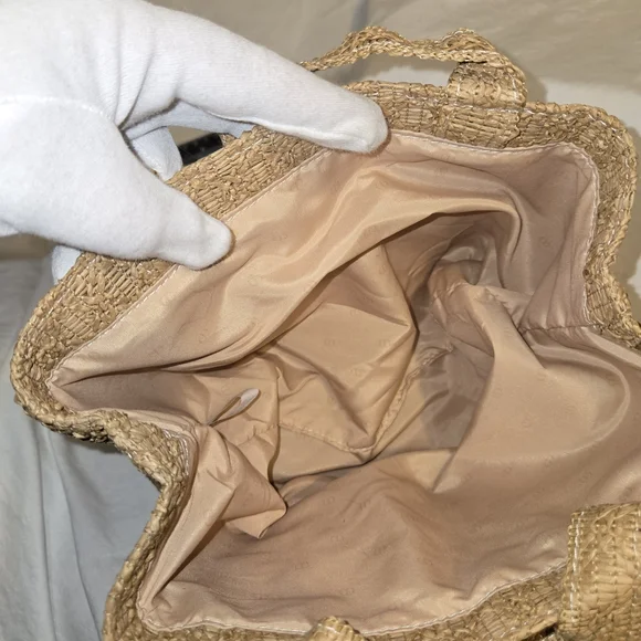 Tan Woven Tote Bag Promo Dior - Picture 8 of 8